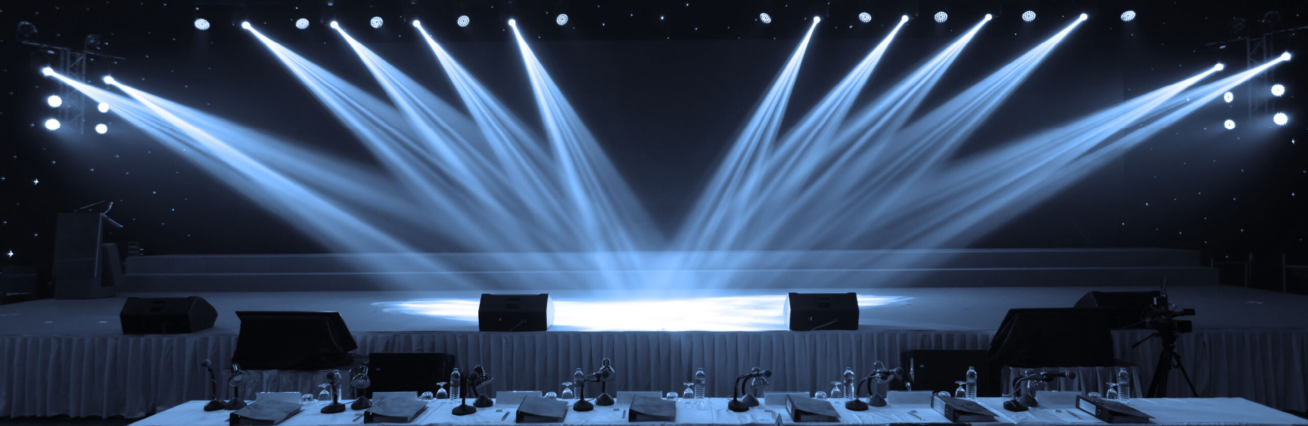 Talent show lights